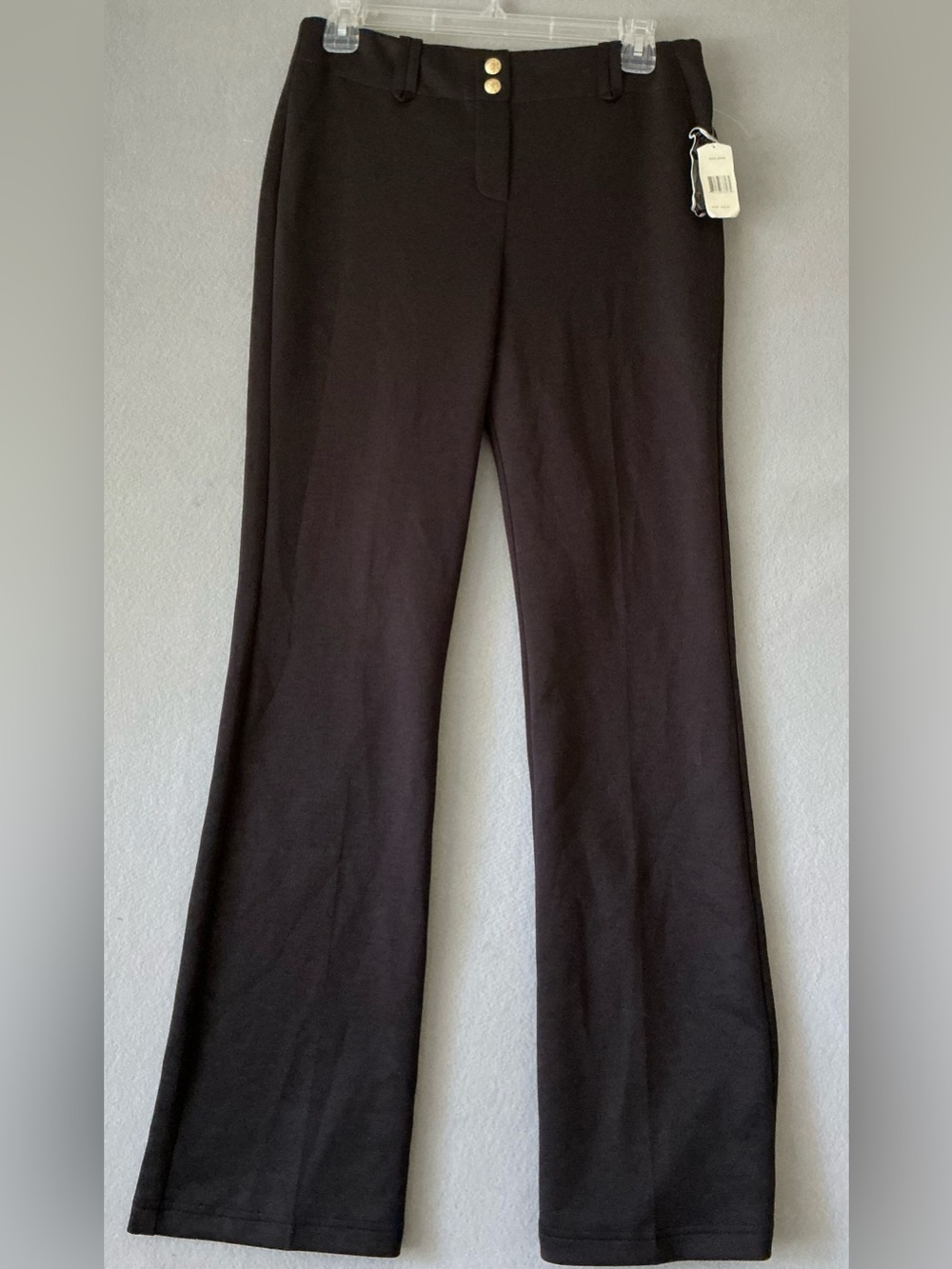 SOHO Apparel Women Black Bodycon Tailoring Pants S NWT Corpcore Y2K Whimsigoth